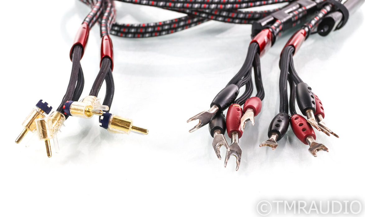 AudioQuest Rockefeller Speaker Cables; 9ft Pair
