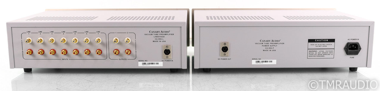 Canary Audio CA-906 Stereo Tube Preamplifier; CA906