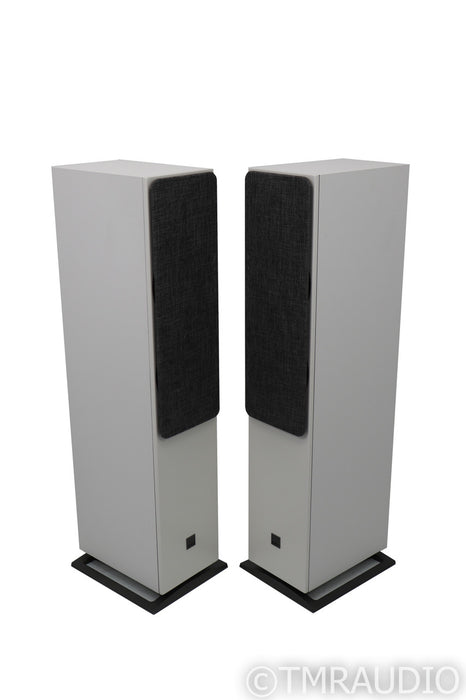 DALI Oberon 7 Floorstanding Speakers; White Pair; Seven