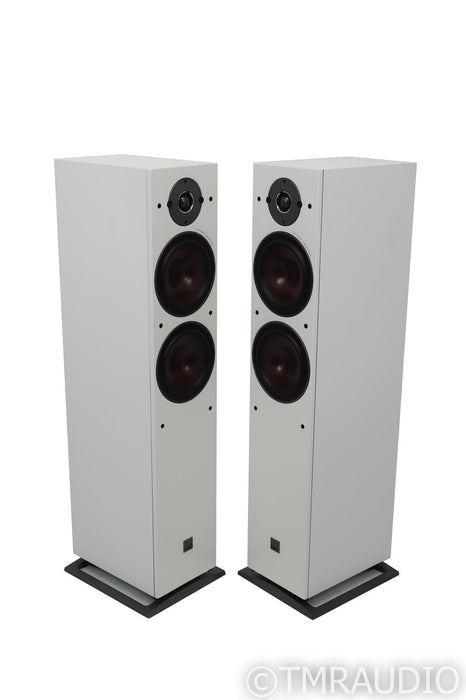 DALI Oberon 7 Floorstanding Speakers; White Pair; Seven