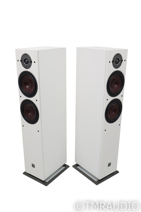 DALI Oberon 7 Floorstanding Speakers; White Pair; Seven