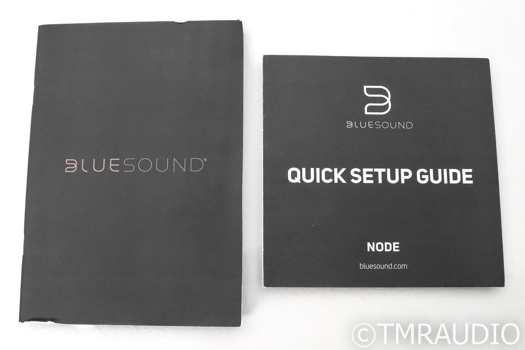 Bluesound Node Wireless Network Streamer; Bluetooth; White