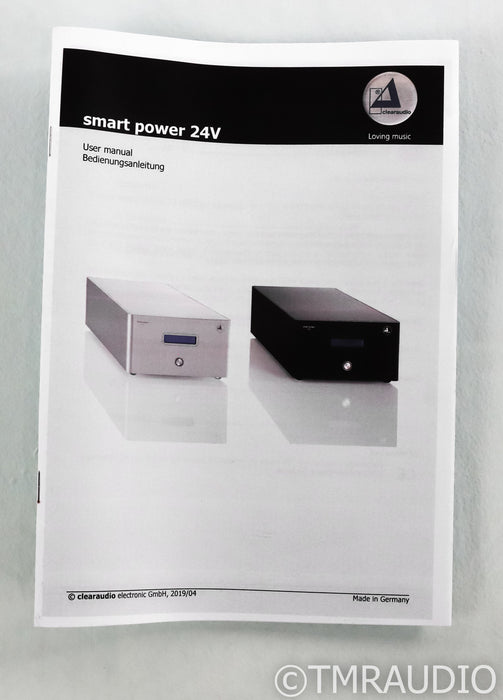 Clearaudio 24V Smart Power Supply; Silver