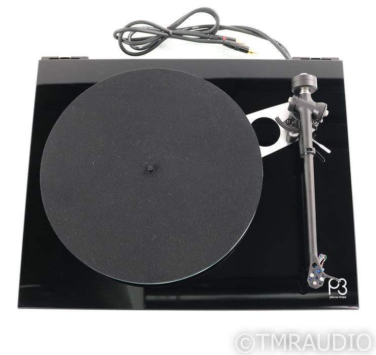 Rega Planar 3 Belt Drive Turntable; P3; Elys 2 MM Cartridge