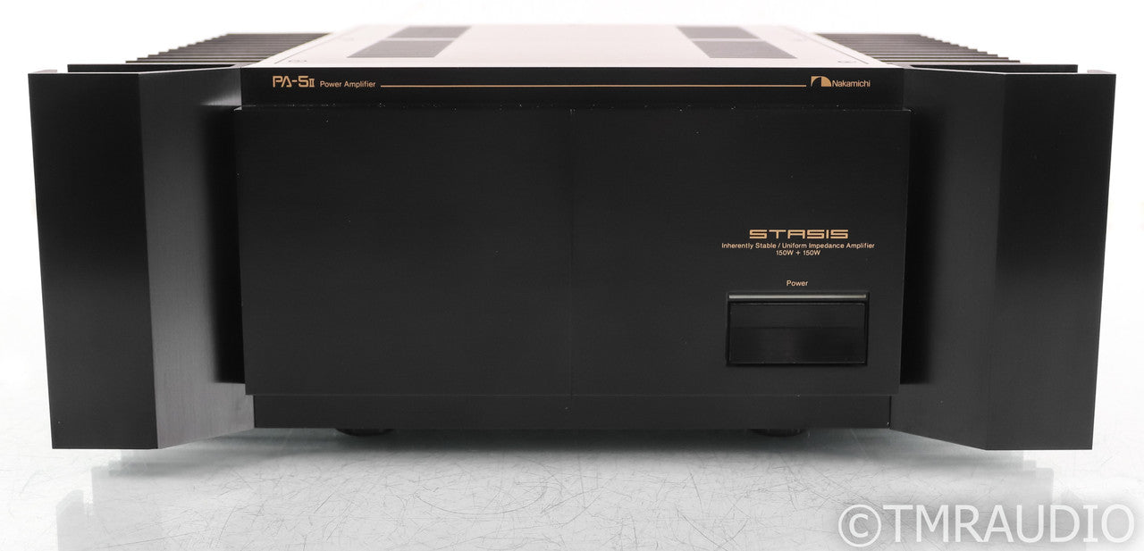 Nakamichi PA-5 II Stereo Power Amplifier; PA5II; Black