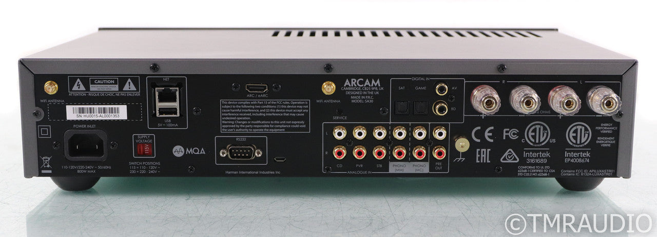 Arcam SA30 Stereo Integrated Amplifier; SA-30; Remote; Airplay