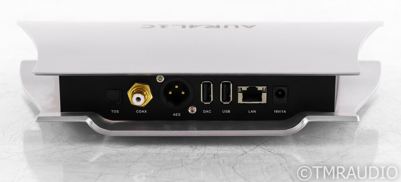 Auralic Aries Network Streamer; Remote; Linear PSU; Silver