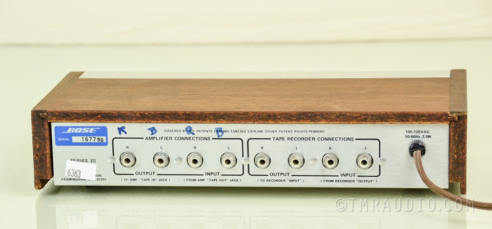 Bose 901 Series iii Equalizer