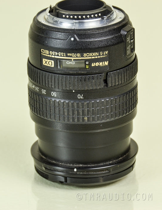 Nikon Nikkor 18-70mm 1:3.5 - 4.5G ED Zoom Lens DX SWM ED IF AS-IS BROKEN