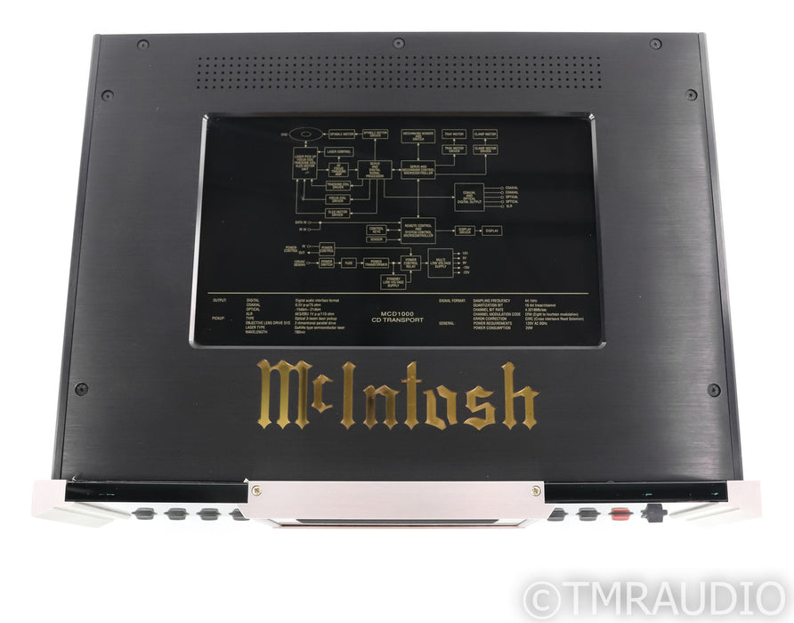 McIntosh MCD1000 CD Transport; MCD-1000 (No Remote)