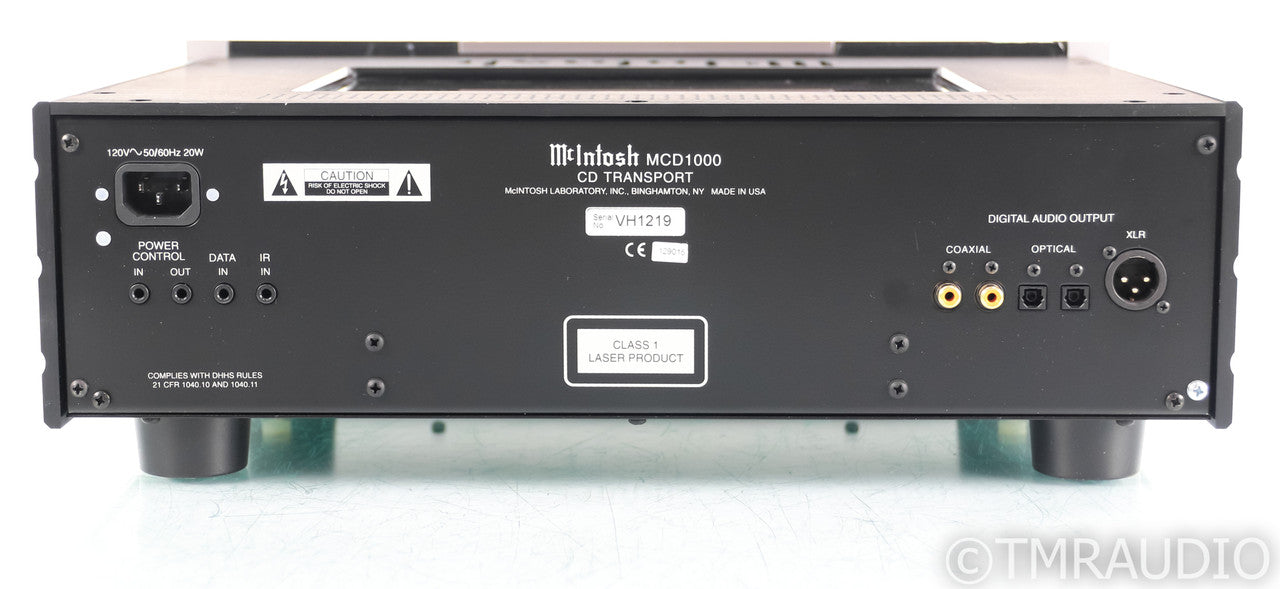 McIntosh MCD1000 CD Transport; MCD-1000 (No Remote)