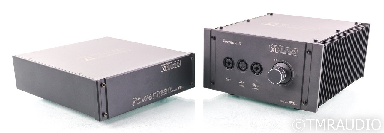 XI Audio Formula S and Powerman Power Supply Combo; 1/4"; 4-Pin XLR; Eleven