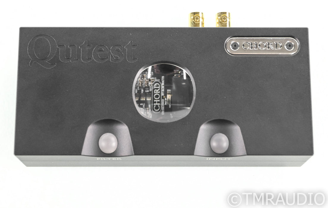 Chord Electronics Qutest DAC; D/A Converter; Black