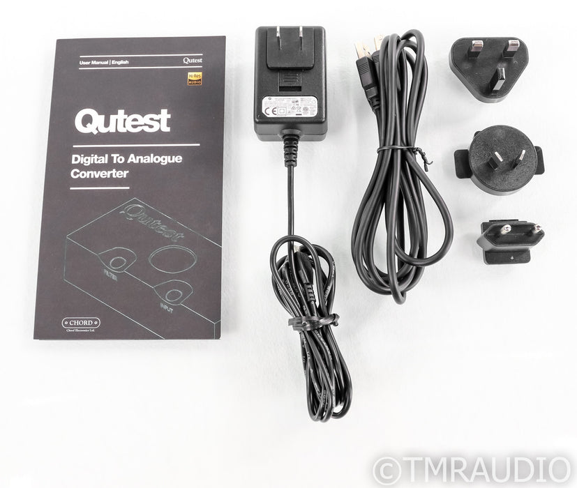 Chord Electronics Qutest DAC; D/A Converter; Black