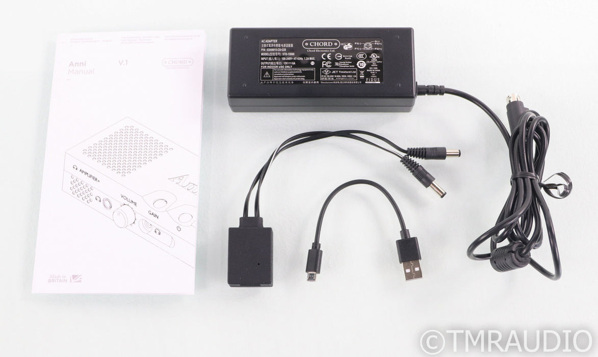 Chord Electronics Anni Desktop Integrated Amplifier; Black; Headphone