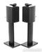 B&W 805 D2 Bookshelf Speakers; D-2; Piano Black Pair w/ Stands; Diamond