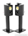 B&W 805 D2 Bookshelf Speakers; D-2; Piano Black Pair w/ Stands; Diamond