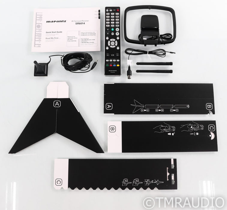 Marantz SR6014 9.2 Channel Home Theater Receiver; Wireless; MM Phono; Remote