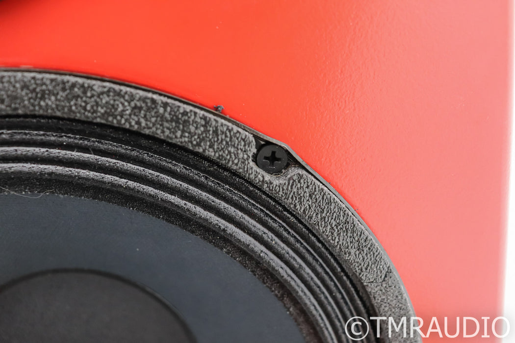 Tekton 2-10 Perfect SET Floorstanding Speakers; BE Tweeter, Wire Upgrades; Red Pair