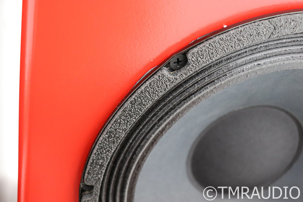 Tekton 2-10 Perfect SET Floorstanding Speakers; BE Tweeter, Wire Upgrades; Red Pair