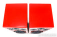 Tekton 2-10 Perfect SET Floorstanding Speakers; BE Tweeter, Wire Upgrades; Red Pair