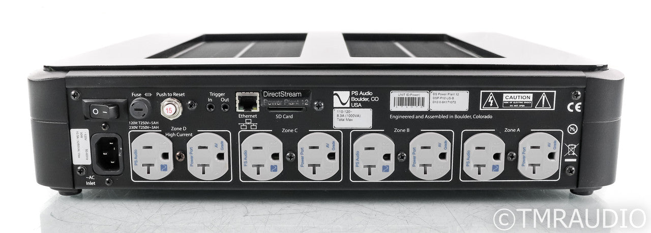PS Audio DirectStream Power Plant 12 AC Power Conditioner; Remote; Black (Used)
