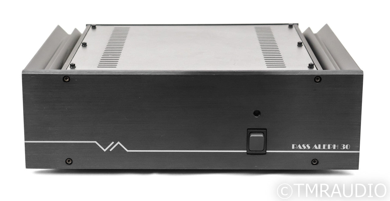Pass Labs Aleph 30 Stereo Power Amplifier; A30; Black