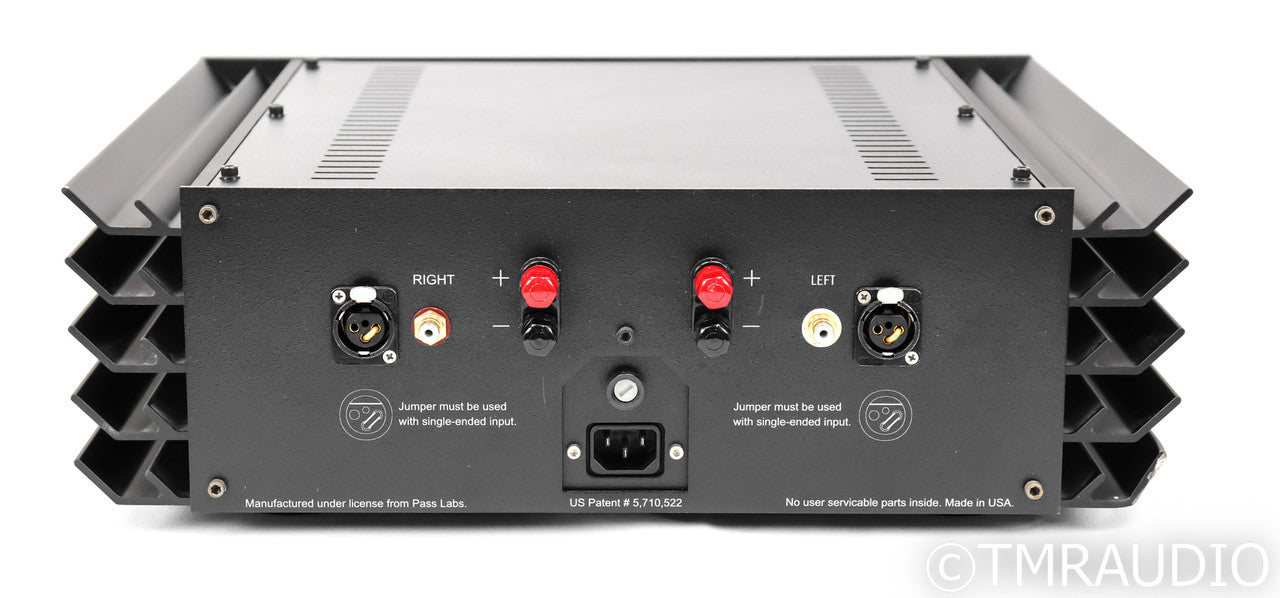 Pass Labs Aleph 30 Stereo Power Amplifier; A30; Black