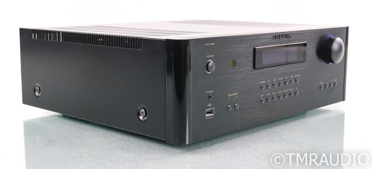 Rotel RA-1592 Stereo Integrated Amplifier; Black; Remote; Bluetooth