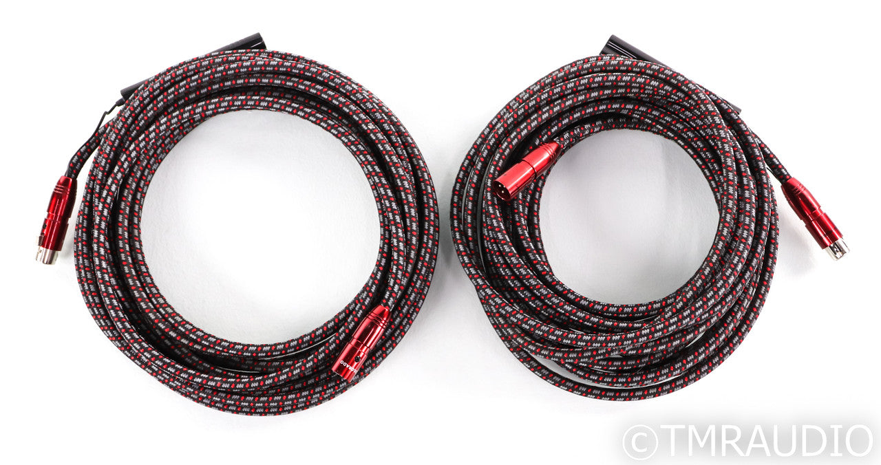 AudioQuest Colorado XLR Interconnects; 9.5m Pair Balanced Interconnects; 72v DBS
