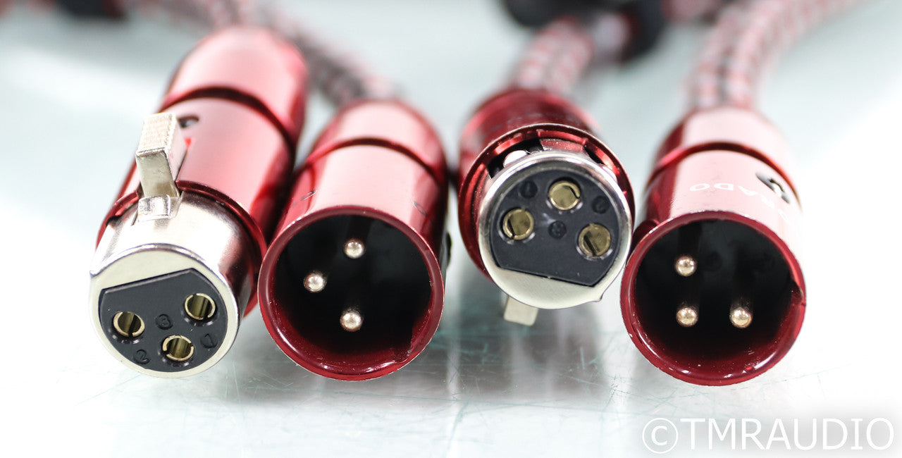 AudioQuest Colorado XLR Interconnects; 9.5m Pair Balanced Interconnects; 72v DBS