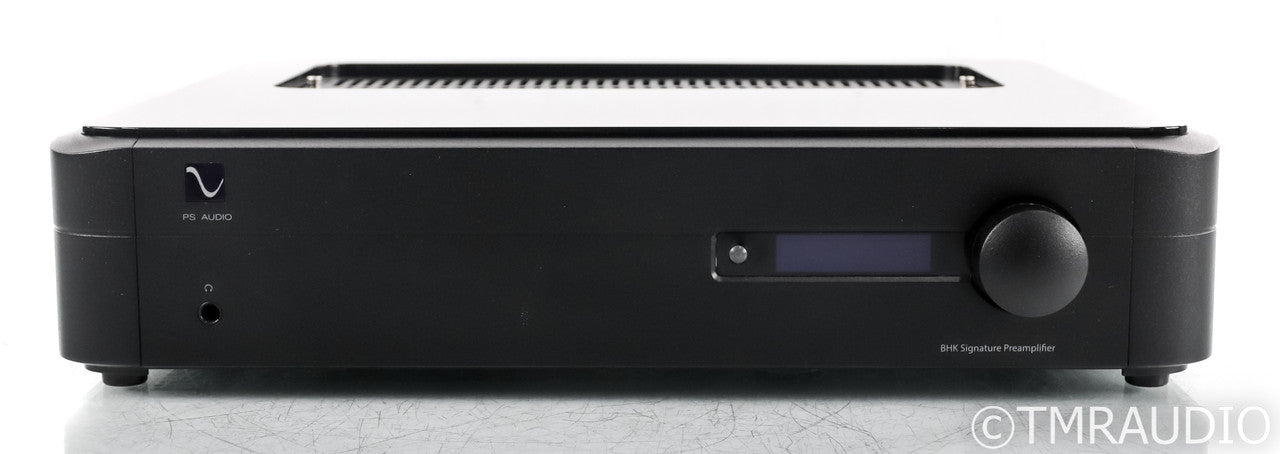 PS Audio BHK Signature Stereo Tube Preamplifier; Black; Remote (Used)