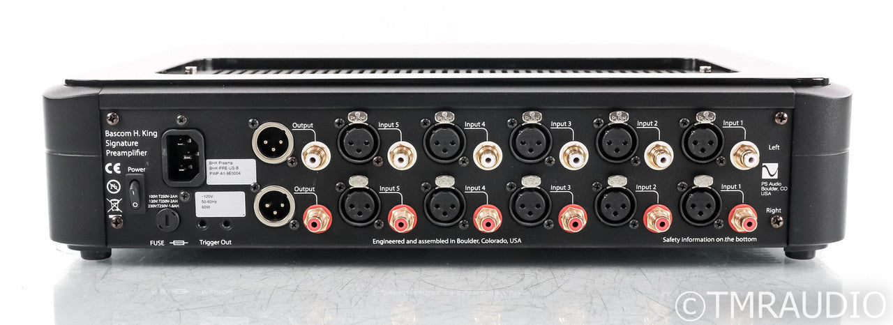 PS Audio BHK Signature Stereo Tube Preamplifier; Black; Remote (Used)