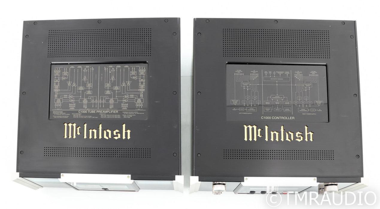 McIntosh C1000 Stereo Solid State Preamplifier; Controller; C1000P; Remote