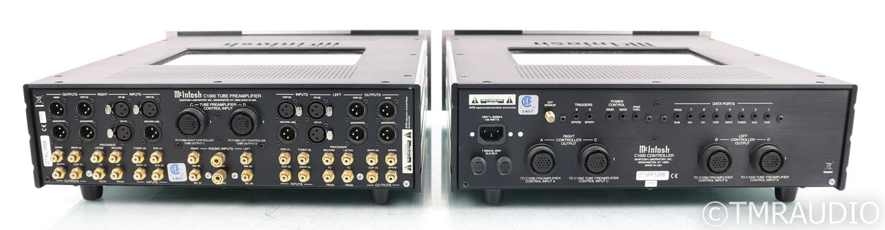 McIntosh C1000 Stereo Solid State Preamplifier; Controller; C1000P; Remote