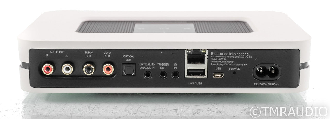 Bluesound Node 2i Wireless Network Streamer; White