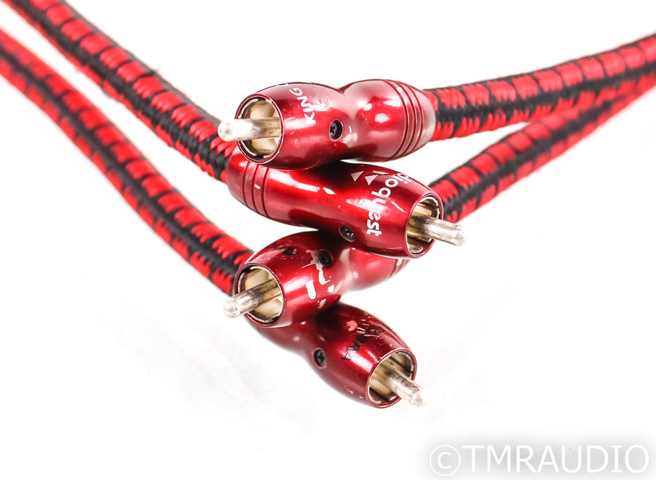 AudioQuest King Cobra RCA Cables; 10.5m Pair Interconnects