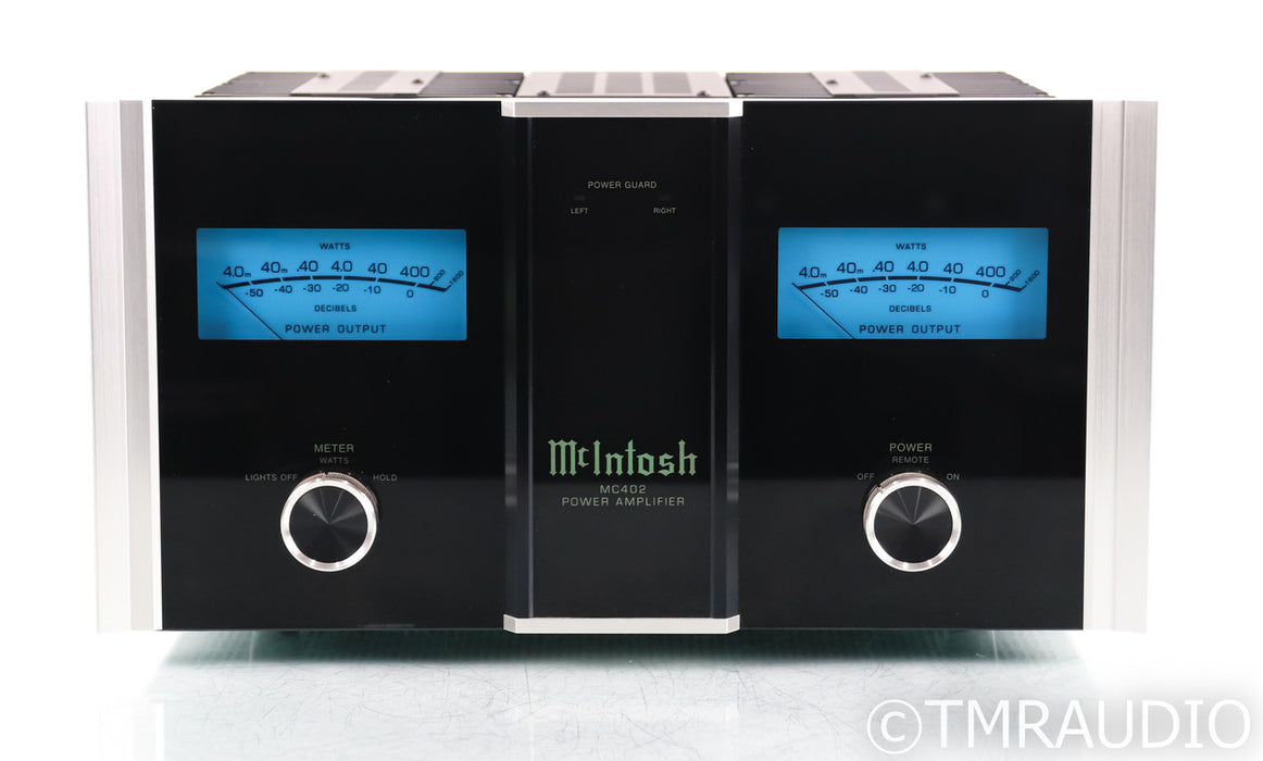 McIntosh MC 402 Stereo Power Amplifier; MC402