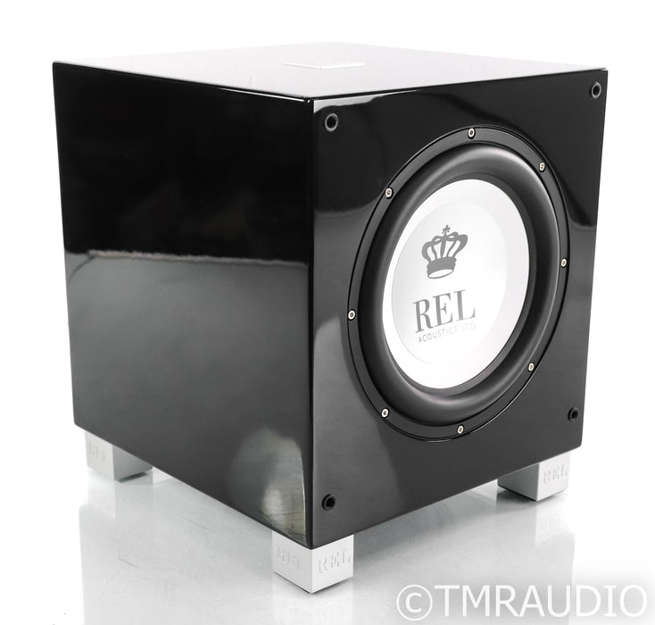REL T/9i 10" Powered Subwoofer; T9I; Gloss Black
