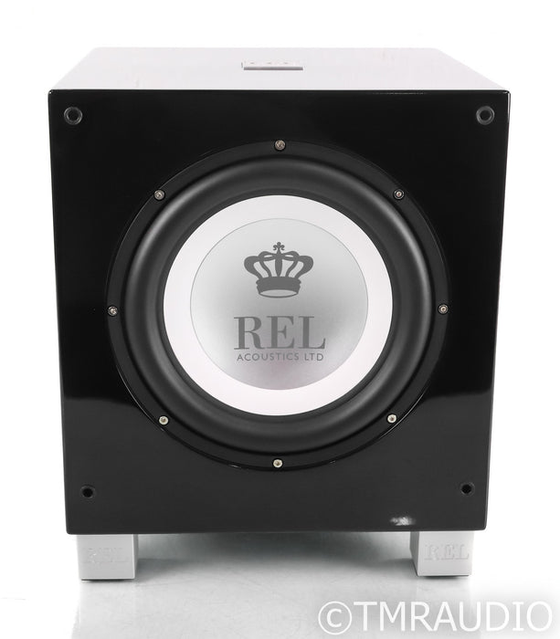 REL T/9i 10" Powered Subwoofer; T9I; Gloss Black