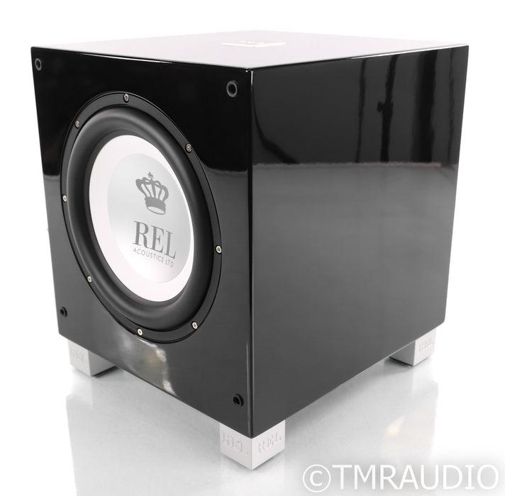 REL T/9i 10" Powered Subwoofer; T9I; Gloss Black