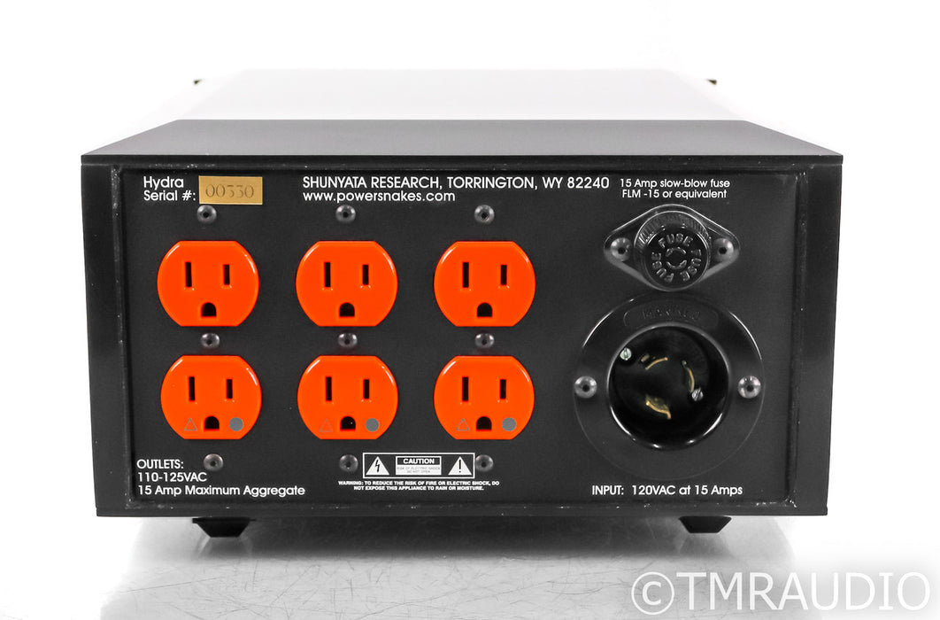 Shunyata Research Hydra AC Power Line Conditioner; Original; Granite w/ Wood