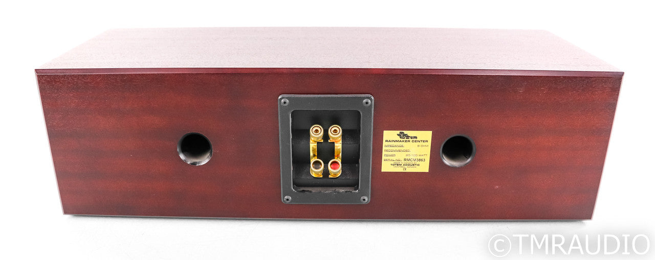 Totem Acoustics Rainmaker Center Channel Speaker; Rosewood