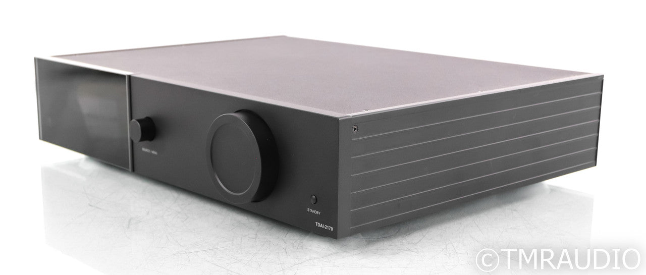 Lyngdorf TDAI-2170 Stereo Integrated Amplifier; Black; Remote