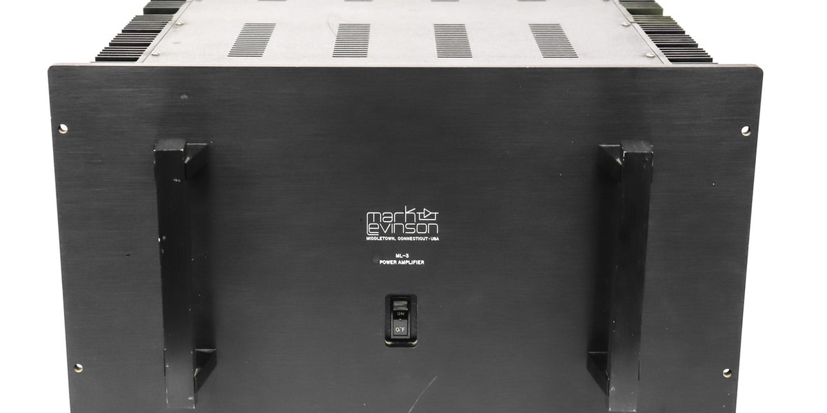 Mark Levinson ML-3 Stereo Power Amplifier — The Music Room