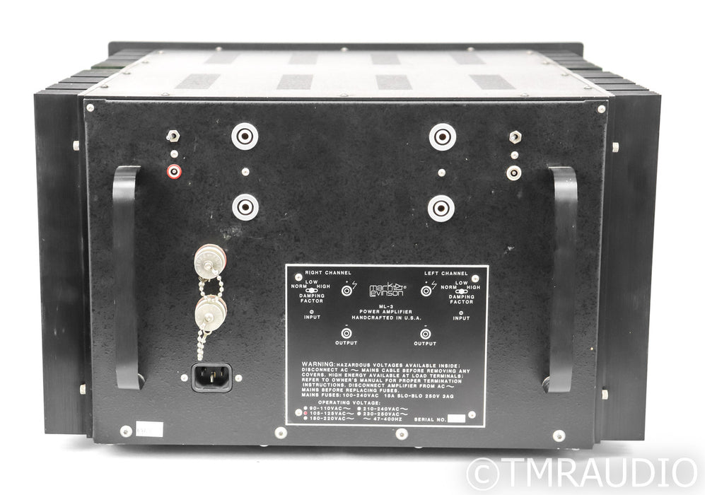 Mark Levinson ML-3 Stereo Power Amplifier