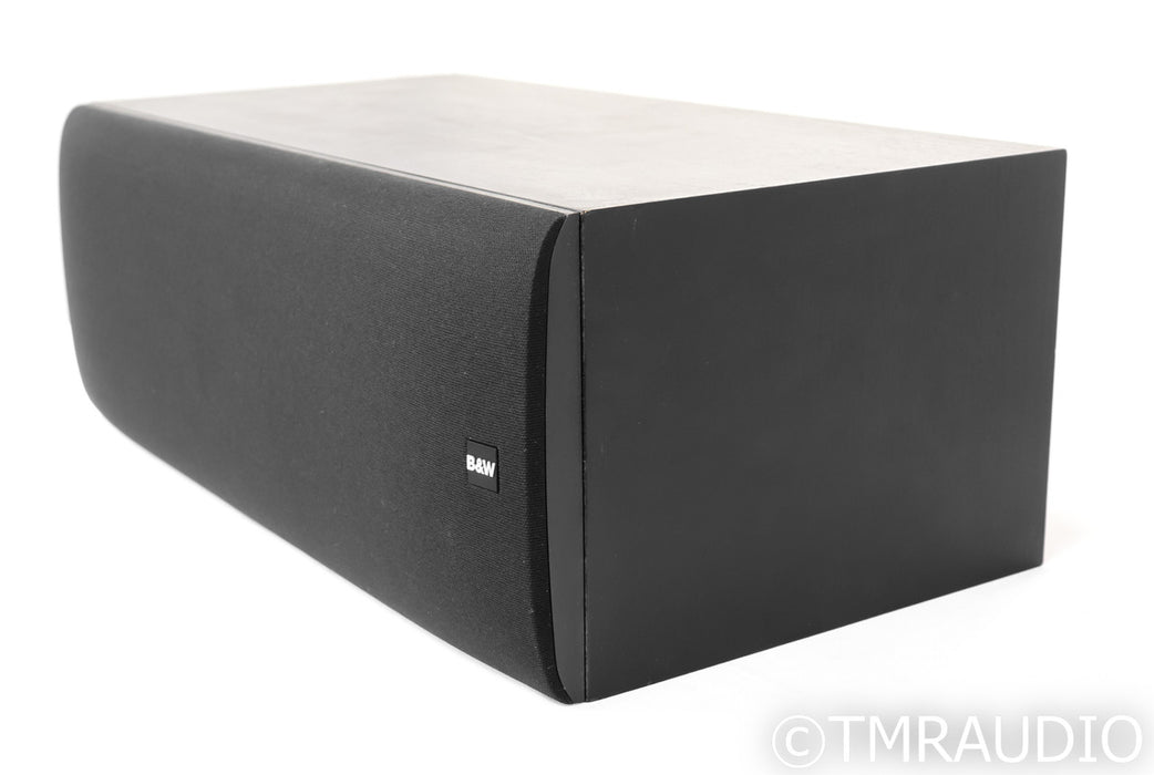 B&W LCR600 S3 Center Channel Speaker; LCR-600; Series 3; Black Ash
