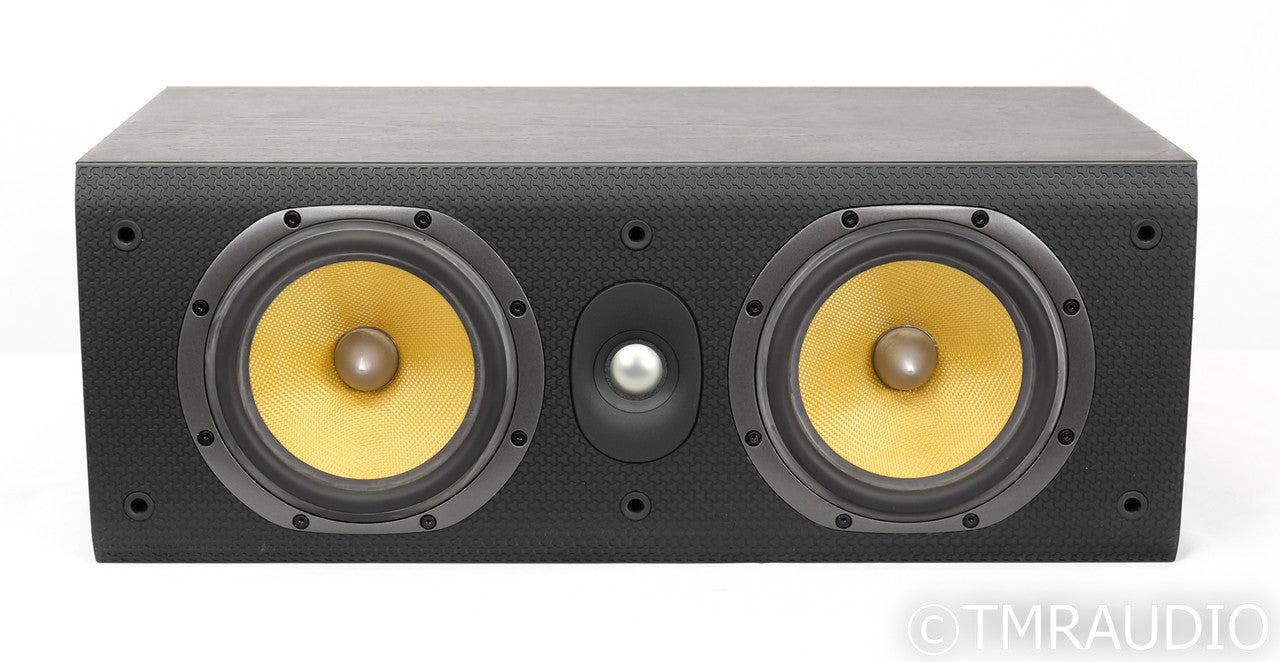 B&W LCR600 S3 Center Channel Speaker; LCR-600; Series 3; Black Ash