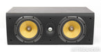 B&W LCR600 S3 Center Channel Speaker; LCR-600; Series 3; Black Ash