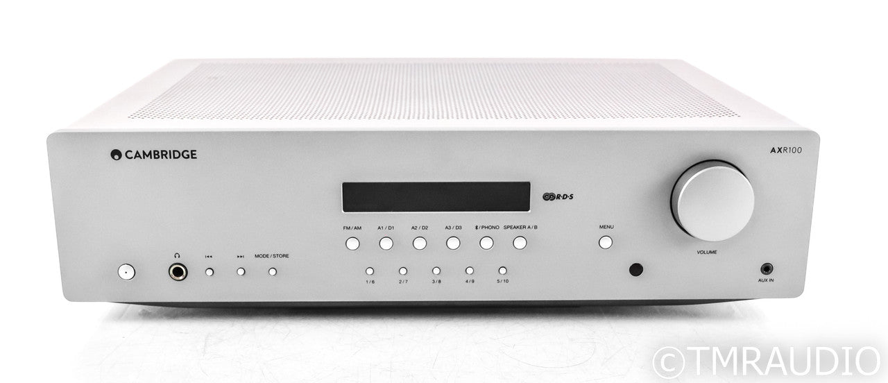 Cambridge AXR100 Stereo Integrated Amplifier; Remote; DAC; Bluetooth; MM Phono